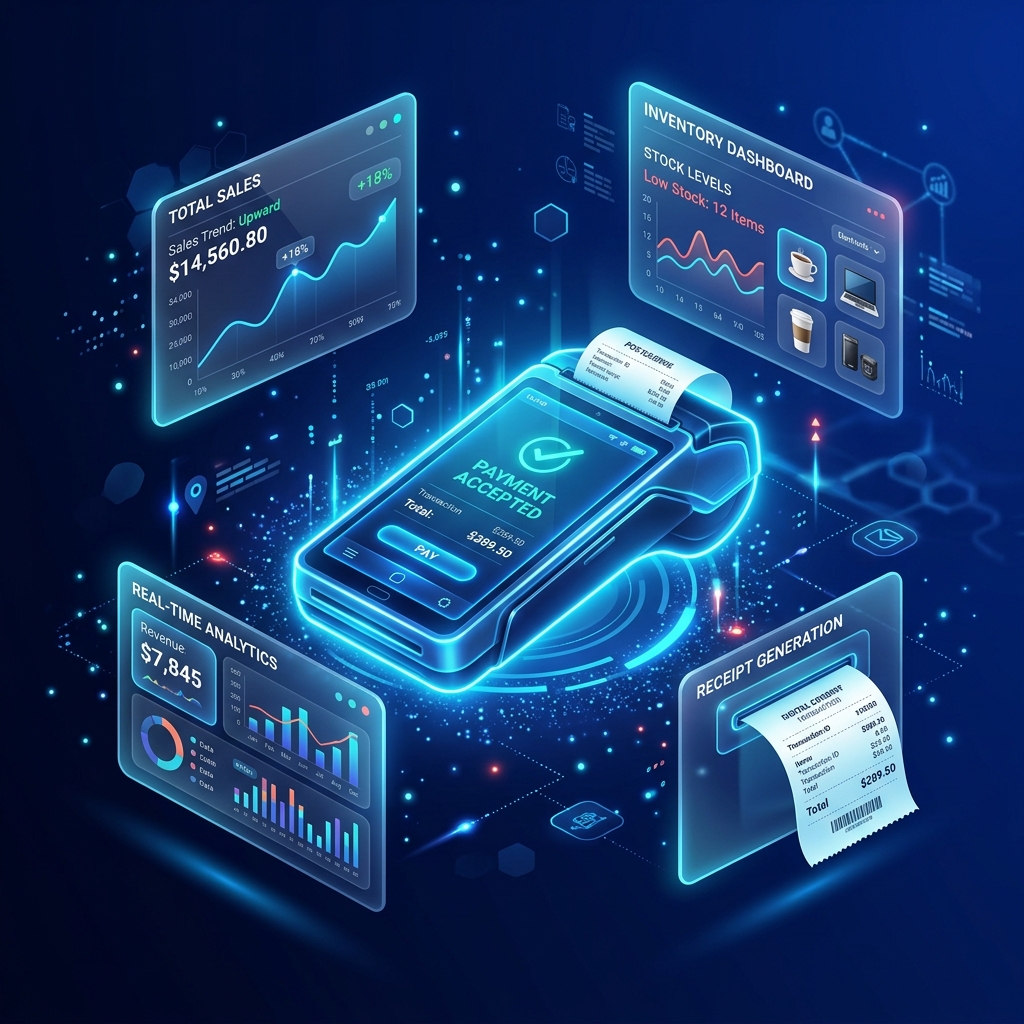 POSBilling Pro software dashboard interface