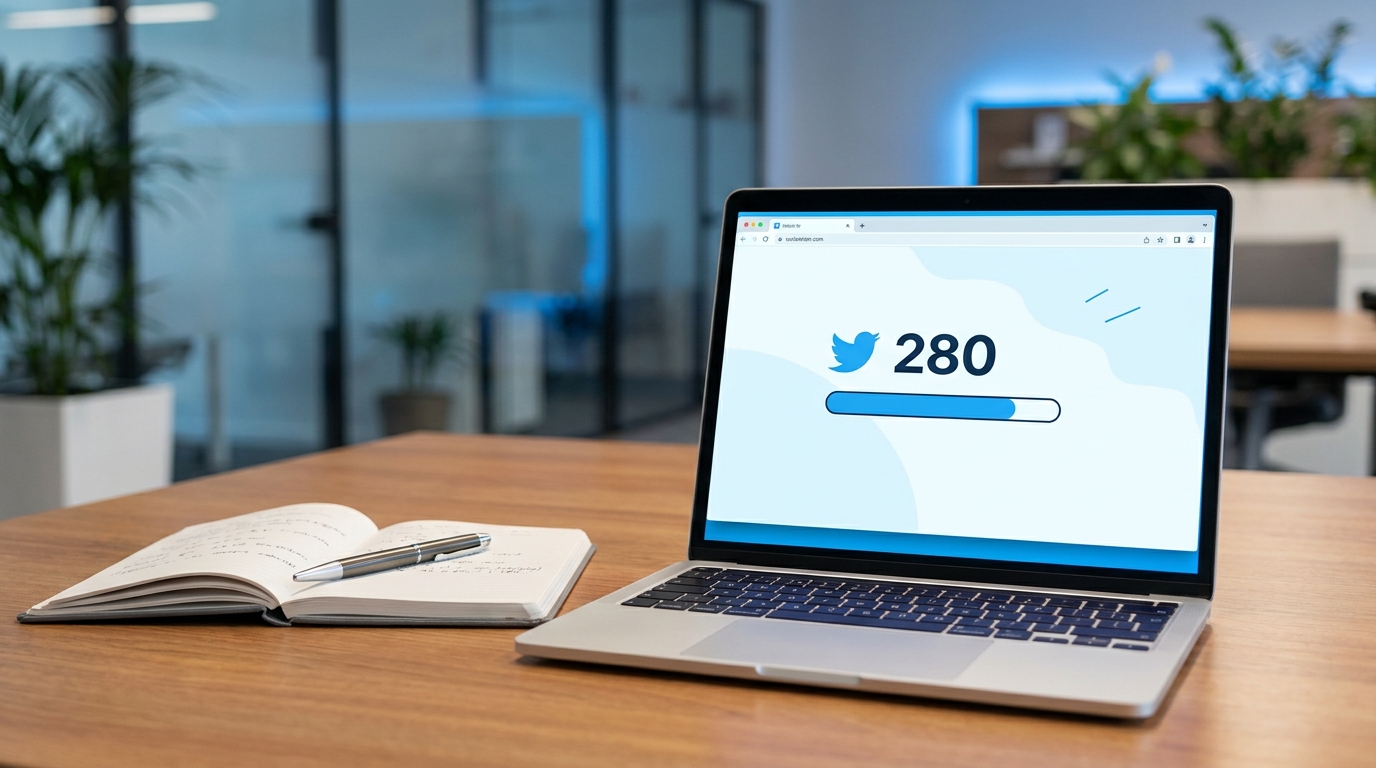 create a wordpress feature post for Twitter character counter